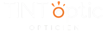 Logo Tint'Optic blanc