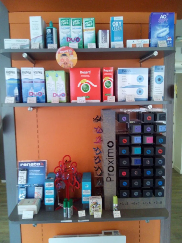 Accessoires pour lunettes et lentilles