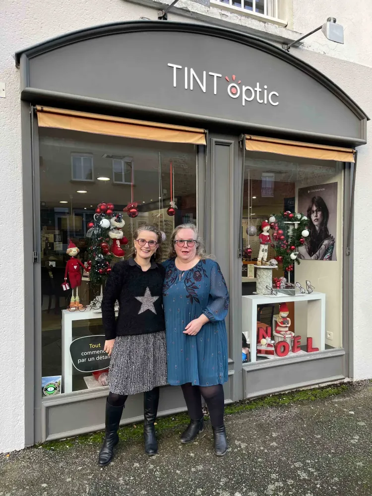 Opticiennes sur la commune de Tinténiac, dans le département de l'Ille-et Vilaine (12webp